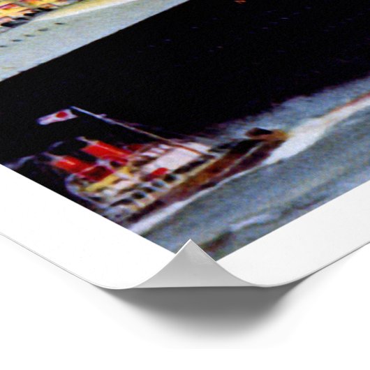 ss Normandie Forecastle Poster (Ecke)