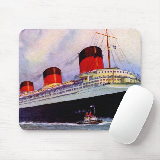 SS Normandie Mousepad (Mit Mouse)
