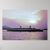 SS Norwegen ex SS Frankreich Poster (Vorne)