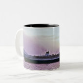 SS Norwegen ex SS Frankreich Zweifarbige Tasse (Vorderseite Links)