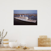 SS Ozeanische Unabhängigkeit Poster (Küche)