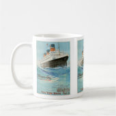 SS Paris - die französische Linie Kaffeetasse (Links)