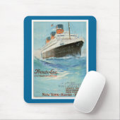 SS Paris - die französische Linie Mousepad (Mit Mouse)