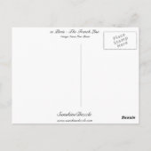 SS Paris - die französische Linie Postkarte (Rückseite)