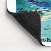 SS Paris ~ Franzose-Linie Mousepad (Ecke)