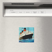 ss Paris ~ French Line Magnet (In Situ (Geschirrspüler))