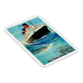 ss Paris ~ French Line Magnet (Rechte Seite)