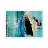 ss Paris ~ French Line Magnet (Horizontal)