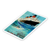 ss Paris ~ French Line Magnet (Linke Seite)