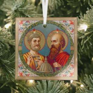 SS. Peter und Paul, Apostel (JMAS 01) Ornament Aus Glas