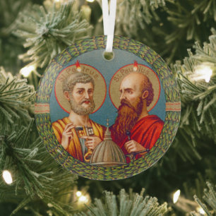 SS. Peter und Paul, Apostel (JMAS 01) Ornament Aus Glas