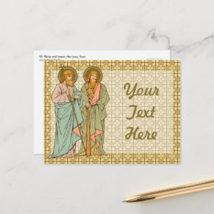 SS. Philip und Jakob der Geringere (RLS 15) Postkarte