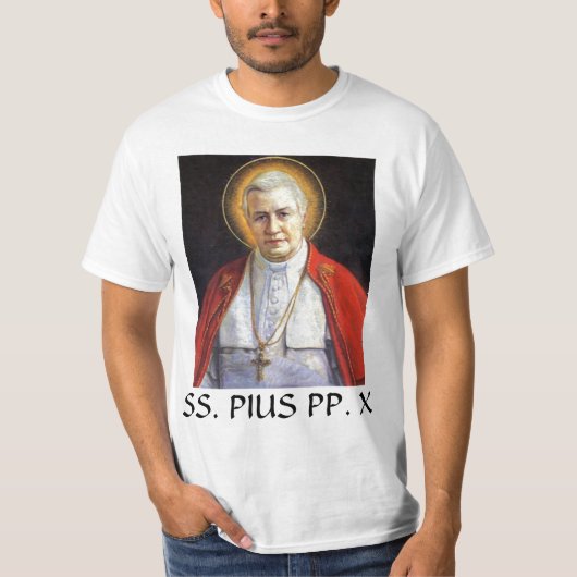 SS. PIUS S.X T-Shirt (Vorderseite)
