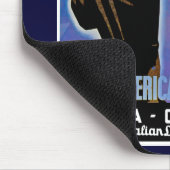 ss Rex vorbeiführende Freiheitsstatue Mousepad (Ecke)