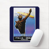 ss Rex vorbeiführende Freiheitsstatue Mousepad (Mit Mouse)