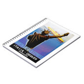 ss Rex vorbeiführende Freiheitsstatue Notizblock (Linke Seite)