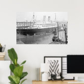 SS Rotterdam Poster (Heimbüro)