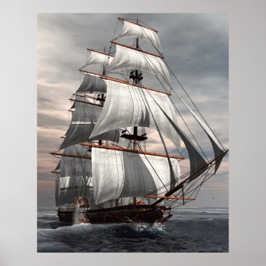 SS Savannah Poster (Vorne)