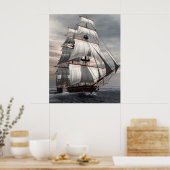 SS Savannah Poster (Küche)