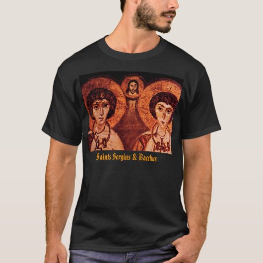 SS. Sergius u. Bacchus, Heilige Sergius u. Bacchus T-Shirt (Vorderseite)