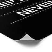 SS, SF, KC, KI, NS - Motivierend Poster (Ecke)