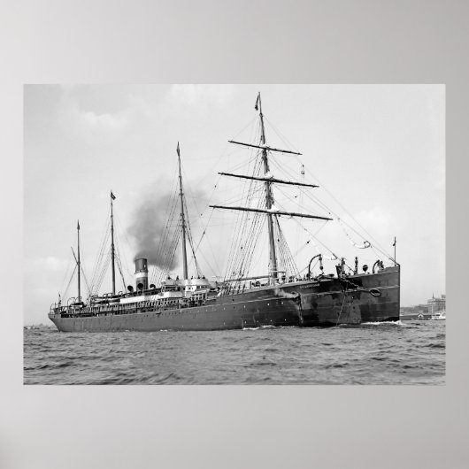 SS Spaarndam Poster (Vorne)