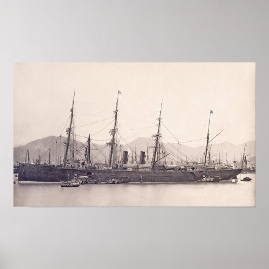 SS Stadt Peking Poster (Vorne)