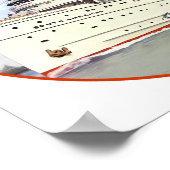 SS Südamerika Poster (Ecke)