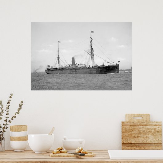 SS Suevia Poster (Küche)