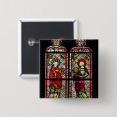 SS. Sylvester und John der Evangelist Button (Vorne & Hinten)