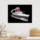 SS United Staaten im Gange Poster (Küche)