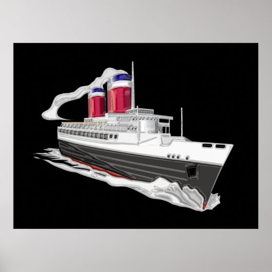 SS United Staaten im Gange Poster (Vorne)