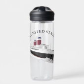SS United Staaten im Gange Trinkflasche (Vorderseite)