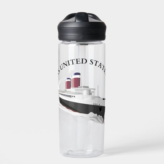 SS United Staaten im Gange Trinkflasche (Vorderseite)