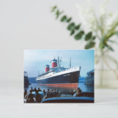 SS United States 1957 Postkarte (Stehend Vorderseite)