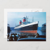 SS United States 1957 Postkarte (Vorne/Hinten)