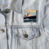 SS United States auf See Button (Beispiel)