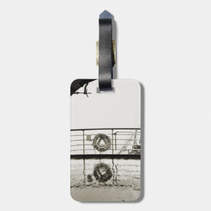 SS Washington Luxury Liner Cruise Ship 1930s Deck Gepäckanhänger