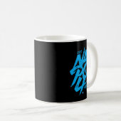 ssc NAPOLI Premium T Shirt Kaffeetasse (VorderseiteRechts)