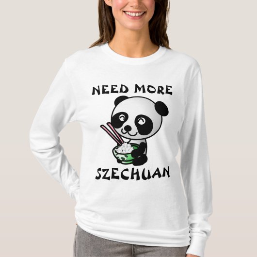 SSCHECHUAN CHINESISCHE LEBENSMITTELT - Shirt (Vorderseite)