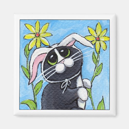 Ssh... Ich jage Kaninchen! - Cat Magnet (Vorne)