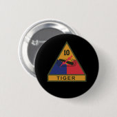 SSI - 10. gepanzerte Division mit Namensband Button (Vorne & Hinten)