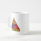 SSI - 10. gepanzerte Division mit Namensband Kaffeetasse (Vorderseite Links)