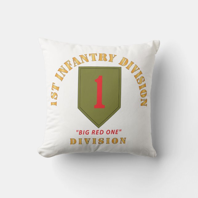 SSI - 1. Infanterie-Division - Big Red One Kissen (Vorderseite)
