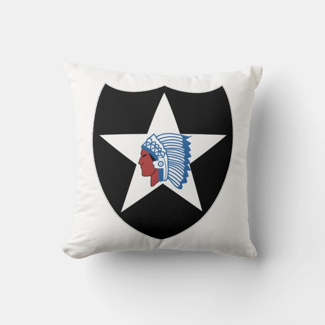 SSI - 2. Infanterie-Division mit TXT Kissen (Vorderseite)