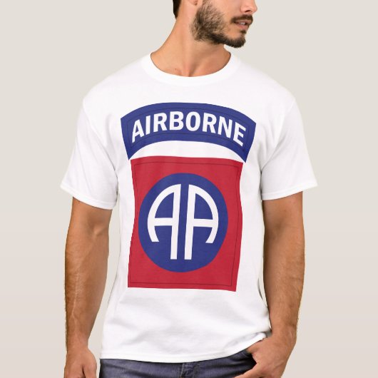 SSI - 82. Im Flugzeug Abteilung T-Shirt (Vorderseite)