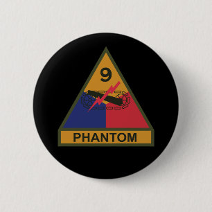 SSI - 9. gepanzerte Division mit Namensband Button