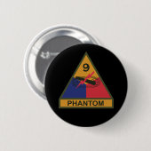 SSI - 9. gepanzerte Division mit Namensband Button (Vorne & Hinten)