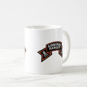 SSI - B Co 75. Infanterie (Ranger) Scroll Kaffeetasse (VorderseiteRechts)