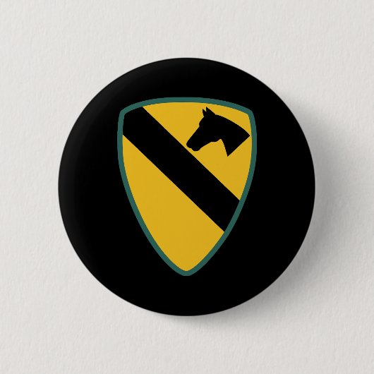 SSI - Division 1. Cavalry Button (Vorderseite)